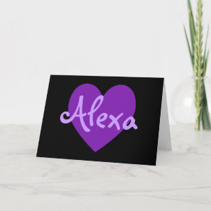 Alexa en violet