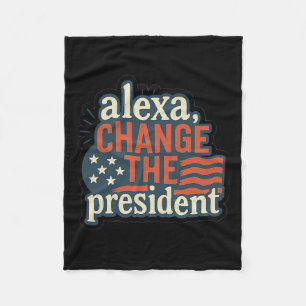 Alexa   fleece blanket