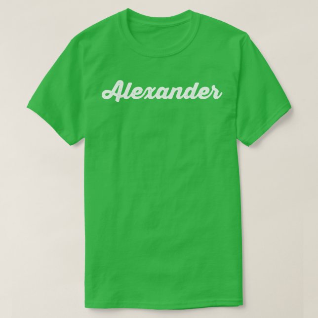 Alexander 2 T-Shirt (Design Front)