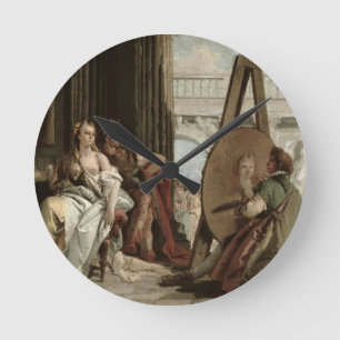 Alexander and Campaspe at the house of the painter Round Clock