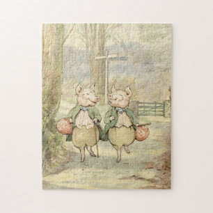 Alexander and Pigling Bland by Beatrix Potter Jigsaw Puzzle