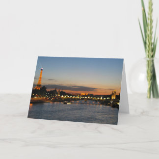 Alexander Bridge Paris Card
