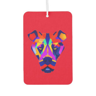 Alexander Dog red car air freshener