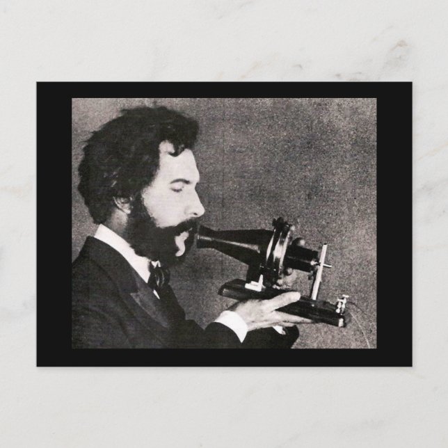Alexander Graham Bell Postcard (Front)