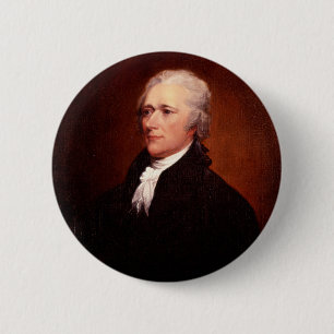 Alexander Hamilton 2 Inch Round Button