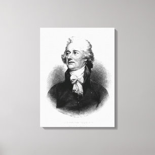 Alexander Hamilton Canvas Print