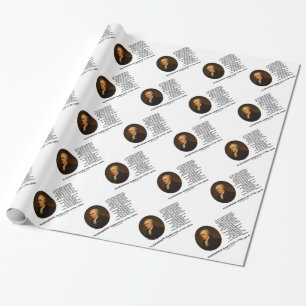 Alexander Hamilton Democracy Experience Tyranny Wrapping Paper