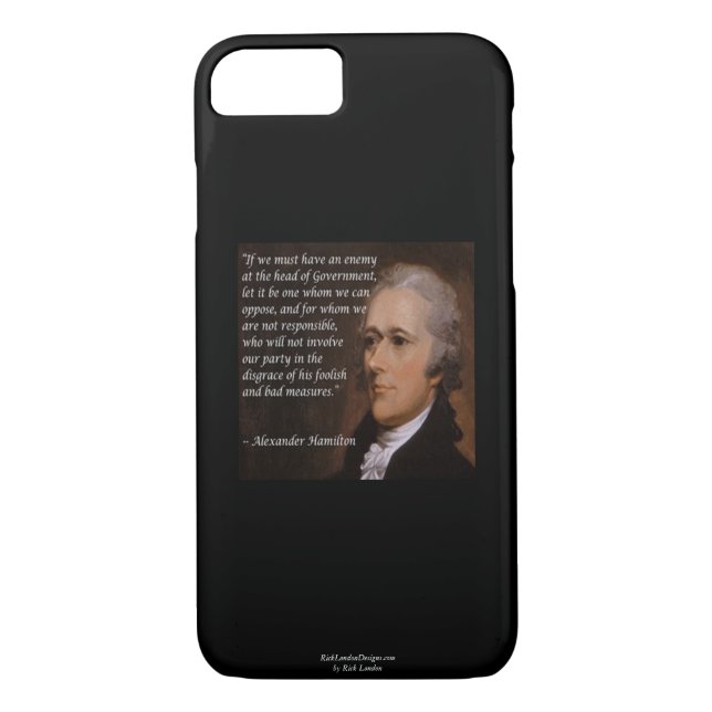 Alexander Hamilton "Enemy Leader" Smartphone Cases (Back)
