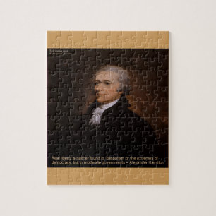 Alexander Hamilton Gifts Jigsaw Puzzle
