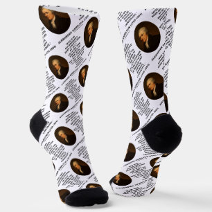 Alexander Hamilton Government Passion Constraint Socks