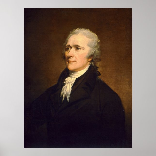 Alexander Hamilton - John Trumbull Fine Art Poster (Devant)