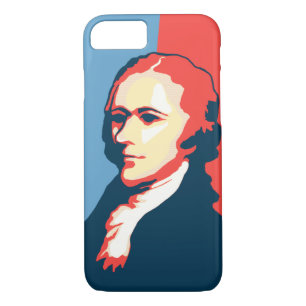 Alexander Hamilton Poster Style Portrait iPhone 8/7 Case