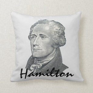 Alexander Hamilton Throw Pillow