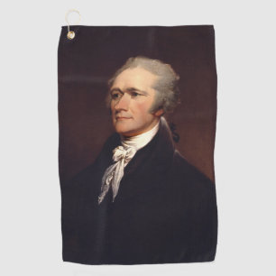 Alexander Hamilton: US Founding Father, Historical Golf Towel