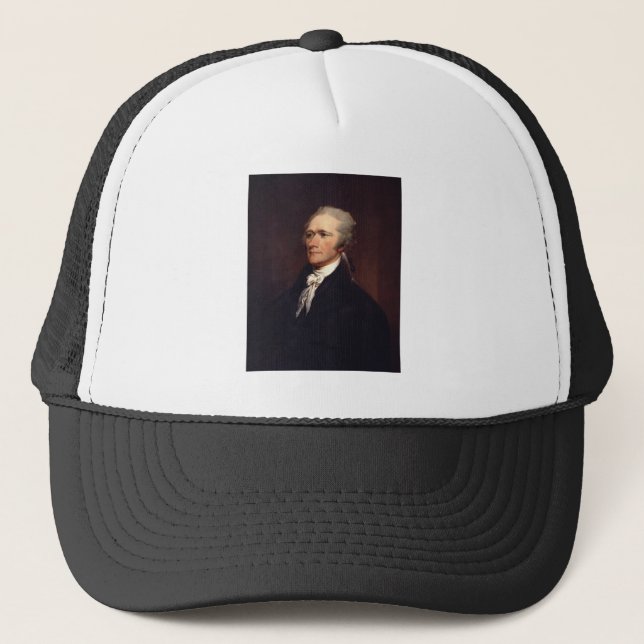 Alexander Hamilton: US Founding Father, Historical Trucker Hat (Front)