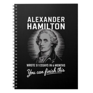 Alexander Hamilton Wrote 51 Essays In 6 Months Notebook