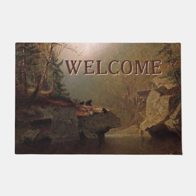 Alexander Helwig Wyant, Three Bears Doormat (Front)