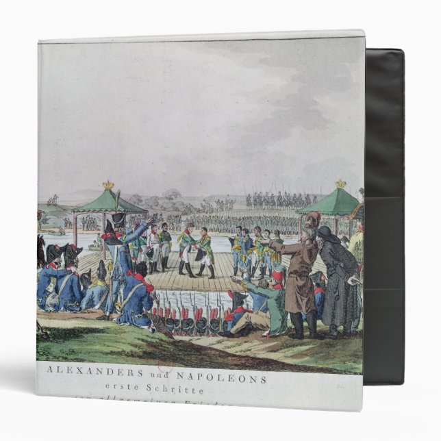 Alexander I  and Napoleon Binder (Front/Inside)