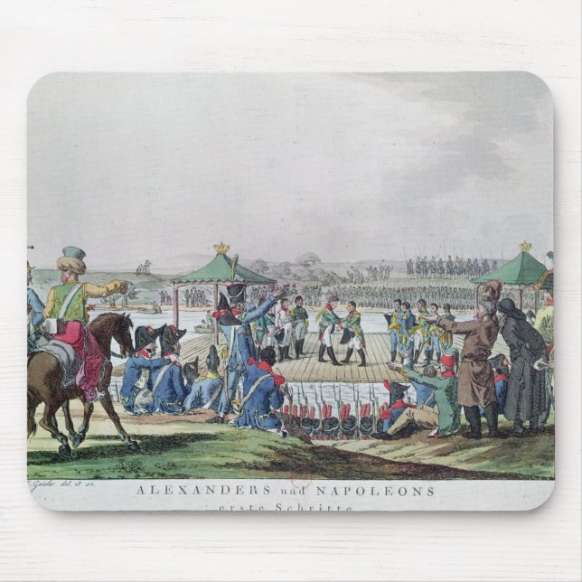 Alexander I  and Napoleon Mouse Pad (Front)