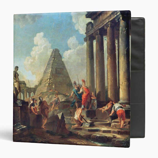 Alexander III  the Great before the Tomb Binder (Front/Inside)