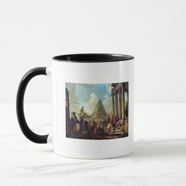 Alexander III  the Great before the Tomb Mug (Left)