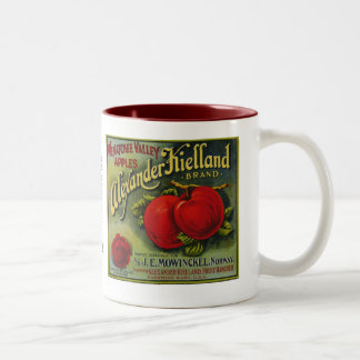 Alexander Keilland Apples Two-Tone Coffee Mug