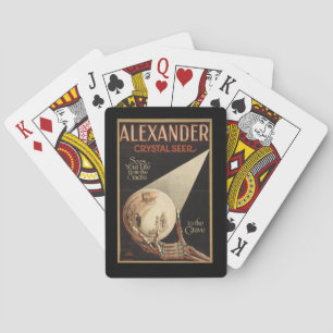 Alexander Magician Crystal Seer Playing Cards