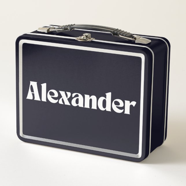 Alexander Metal Lunch Box (Front)