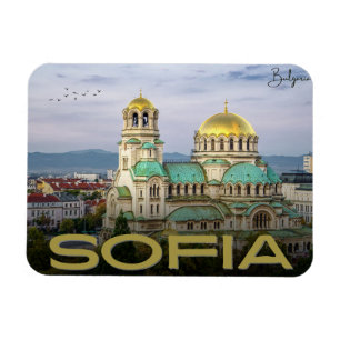 Alexander Nevsky Sofia , bulgaria vintage gifts Magnet