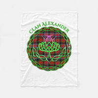 Alexander Scottish Tartan Celtic Thistle