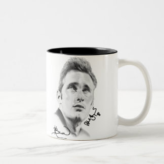 "Alexander Skarsgard" by Kristin Bauer Two-Tone Coffee Mug