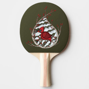 Alexander the Cardinal Ping Pong Paddle