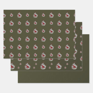 Alexander the Cardinal Wrapping Paper Set