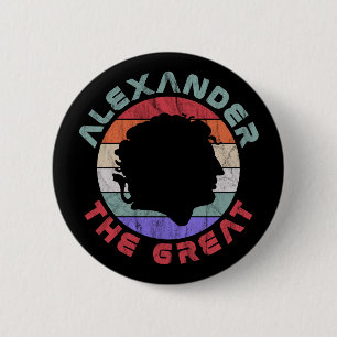 Alexander The Great 2 Inch Round Button