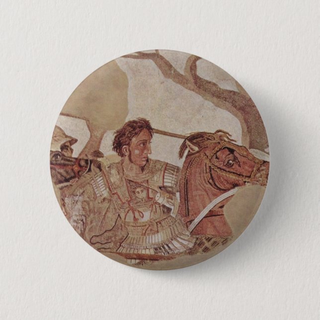 Alexander the Great at War 2 Inch Round Button (Front)