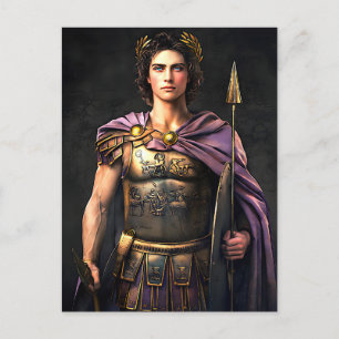“Alexander the Great” - Conqueror of Empires Postcard