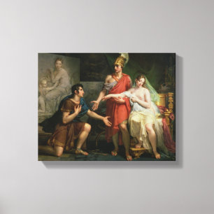 Alexander the Great  Hands Over Campaspe Canvas Print