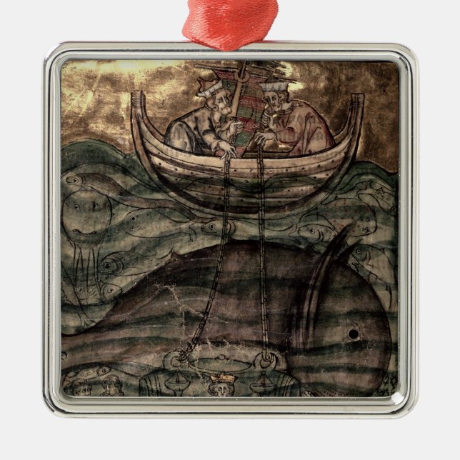 Alexander the Great Metal Ornament (Front)