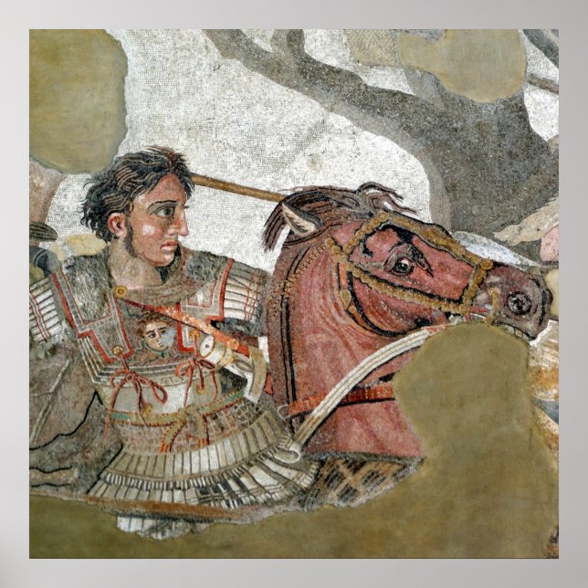 Alexander the Great Portrait Poster (Front)