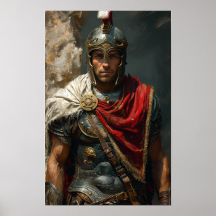 Alexander the Great Portrait Poster avec casque