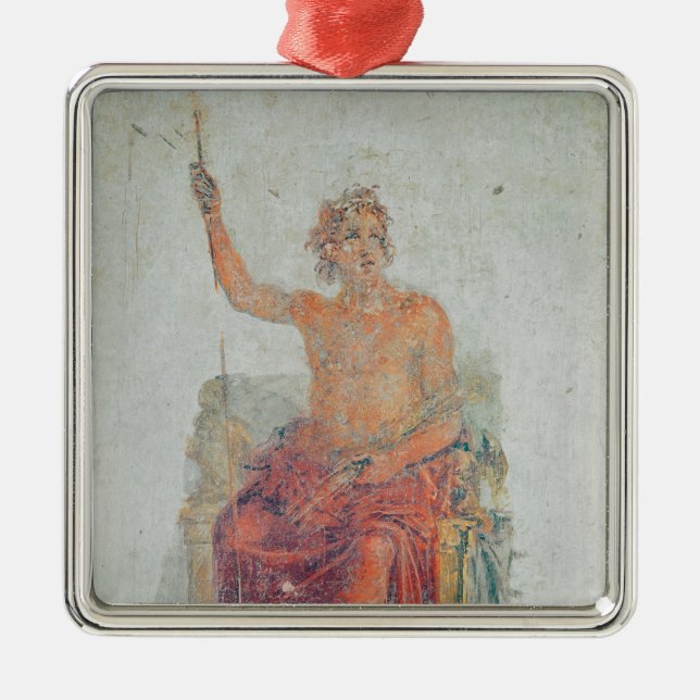 Alexander the Great, possibly as Zeus Metal Ornament (Front)