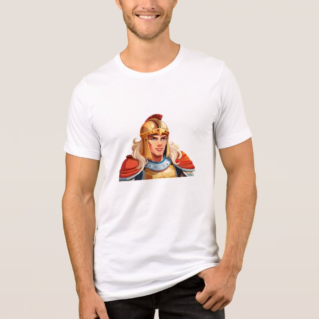 Alexander the Great Tri-Blend Shirt (Front)