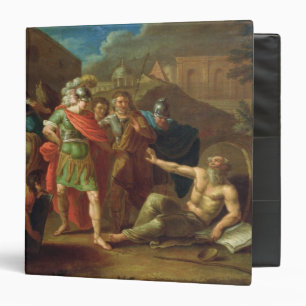 Alexander the Great visits Diogenes at Corinth Binder