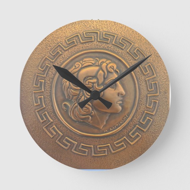 ALEXANDER THE GREAT WALL CLOCK (Front)