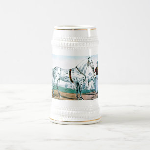 Alexander the horse, USA 1840 Beer Stein