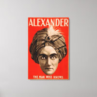 Alexander the Man who Knows Magic Poster