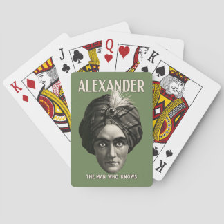 Alexander - The Man Who Knows - Playing Cards