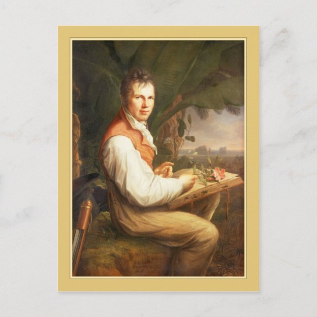 Alexander von Humboldt by Friedrich Georg Weitsch Postcard (Front)