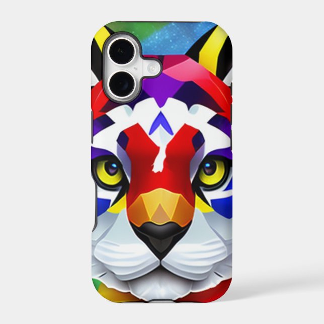 Alexander's Cat closeup Apple iPhone 17 Tough case (Verso)