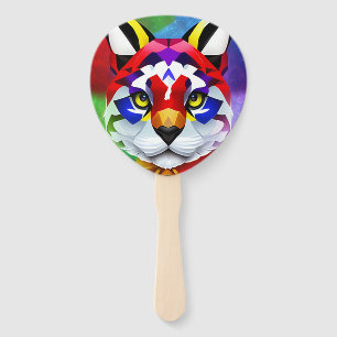 Alexander's Cat paddle hand fans